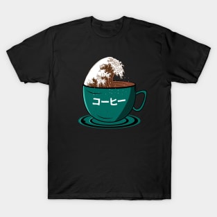 Great Coffee Wave T-Shirt